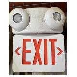 Exit Sign & Phillips Flourescent Lamps