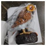 Hooting Garden Owl