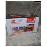 Rubbermaid Brilliance StainShield Plastic Food Storage Containers