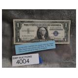 Old Silver Certificate 1957
