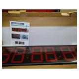 26" Extra Large Home Gym Timer Clock