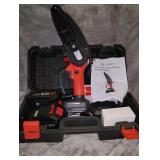 Mini Rechargeable Chainsaw with Batteries