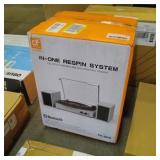 Vinyl Record Player with External Speakers