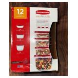 Rubbermaid 12PC Easy Find Lid Container Set