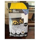 Iowa Hawkeye microfiber four piece full sheet set 