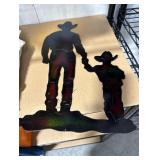 Metal, cowboy, and son