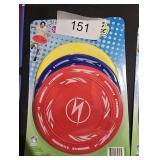 Soft Flying Disc 3pk