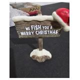 We fish you a Merry Christmas decor