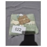 2pk Turkish Cotton Hand Towel Green