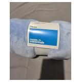 Solid Colored Plush Throw Blanket