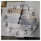 Wall Clock Battery Operated 8 Inch