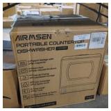 AIRMSEN Portable Countertop Dishwasher