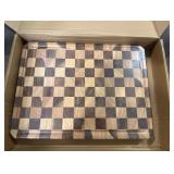 Checkerboard Pattern Cutting Board
