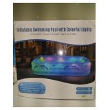 Inflatable Pool with Lights