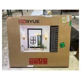 36x30 Inch Black Bathroom Mirror
