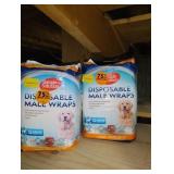 Simple Solution Disposable Dog Diapers Wraps