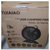 Extra Large Size Camping Fan, 45000mAh Battery Rechargeable