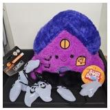 Ghost Necklace & Haunted House Plush