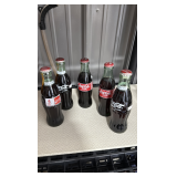 5 Coke Bottles 8 oz
