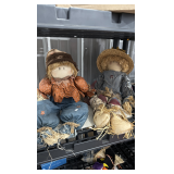 Set of 2 Fall decor dolls