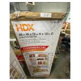 Chrome 6-Tier Heavy Duty Metal Wire Shelving Unit 