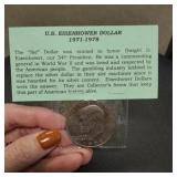 US Eisenhower Dollar 1971-1978 -coin