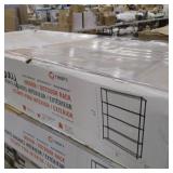 Black Anthracite 5-Tier Steel Wire Shelving Unit