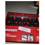 16 ft. in. x 1.25 in. Ratchet Tie Down with S Hook