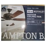 Hampton Bay Rothley II 52 in. Indoor LED Bronze Ceiling Fan