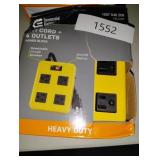 4 ft. 4-Outlet Metal Power Block