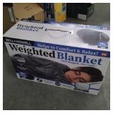 Bell & Howell Gray King Weighted Blanket