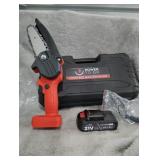 Power to Go, 21V Max Cordless Mini Chainsaw