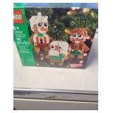 LEGO Gingerbread Ornaments