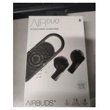 AIRDUO wireless earbuds , Bluetooth speaker