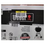 Weber 18 in. Original Kettle Charcoal Grill Black