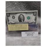 1976 Bicentennial $2 Note