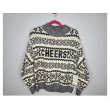A New Day Cheers Pullover Sweater