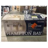 Cade 3-Light 20.25 in. Brushed Nickel Transitional Bathroom Vanity Light