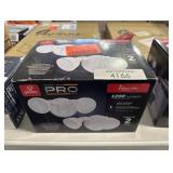 100-Watt Equivalent 1200-Lumen Outdoor Exterior White Switch Activated 2-Head Integrated LED 