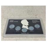 1943 Steel Penny Philadelphia Mint Set
