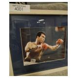Autographed photo of Muhammad Ali, along with Certificate of Authenticity