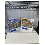 2 puzzles all pieces are there