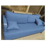Big blue couch