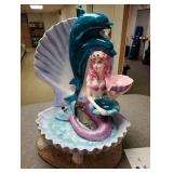 Mermaid Fountain with pump