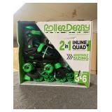 Roller Derby Green Wire Kids