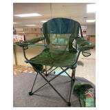 Oversized Outdoor Portable Mesh Camp Chair Green