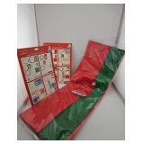 Red/Green Tissue Paper & Gift Seals