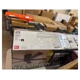 Grantway 48 in. Indoor/Covered Outdoor Matte Black Low Profile