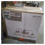 Hampton Bay Halophane 5-Light Frosted Glass Shade 