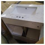 Doveton 30 in. W x 19 in. D x 34.50 in. H Single Sink Bath Vanity 